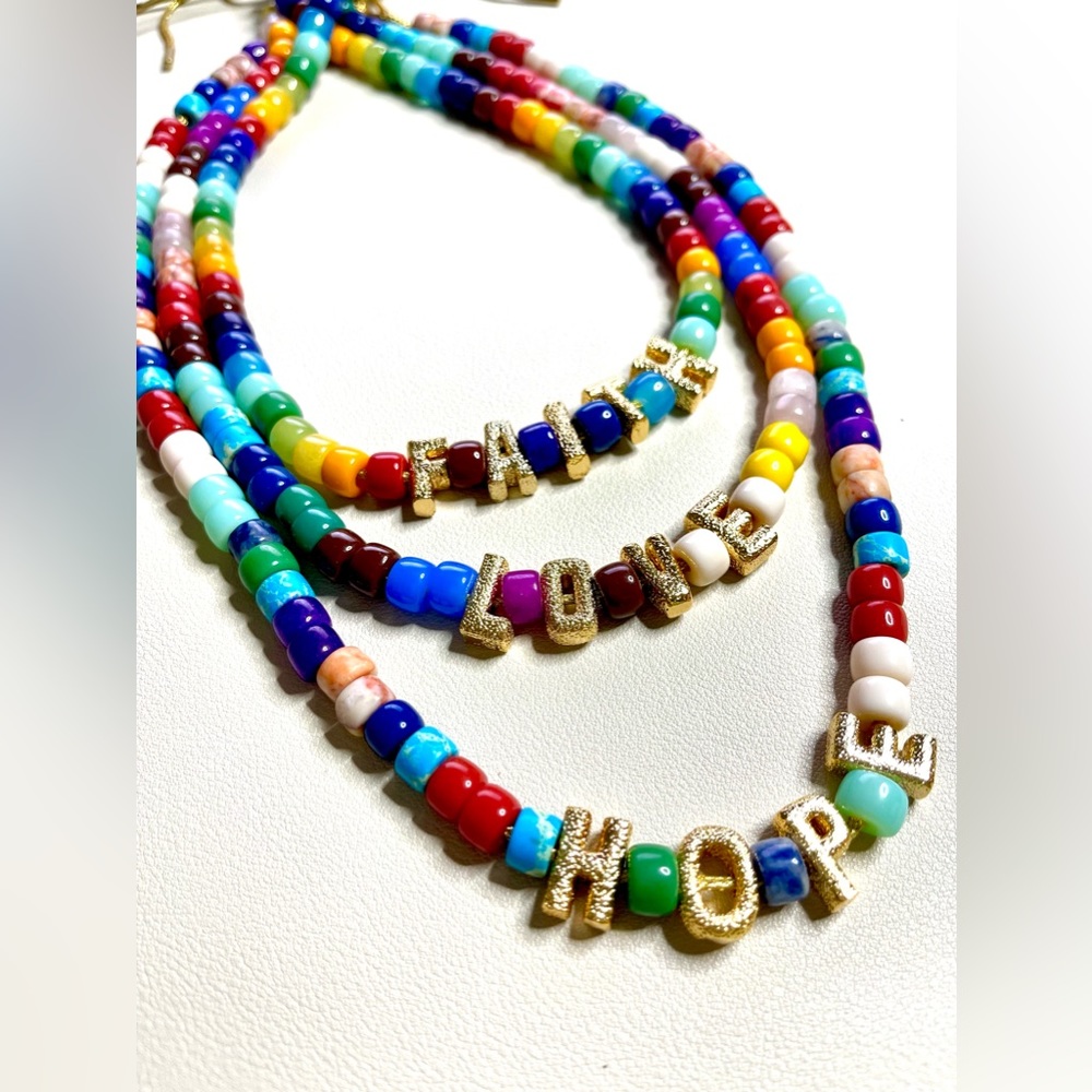 Colorful Crystal Beads Trends Necklace